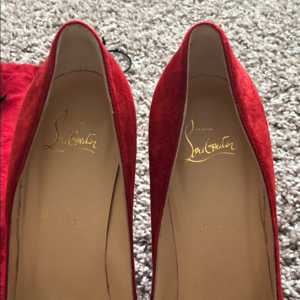 Red Bottom Heels - Picture 3 of 4